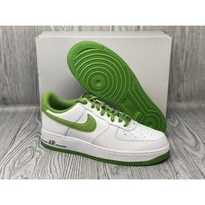 Nike Air Force 1 '07 Shoes Candy Apple White Chlorophyll DH7561-105 Men's 12